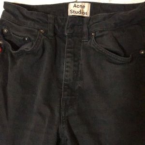 Acne jeans high waisted